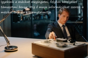 A vallató személyiségtípus módszere, működése