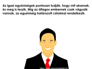 Az igazi egyeniségek