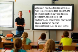 Az igazi tanítás