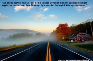 Az önfejlesztés egy folyamat