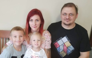 Gutási Gábor és családja