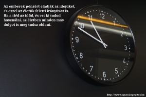 Ha tiéd az időd