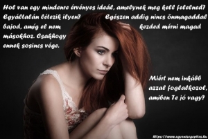 Hogyan állsz önmagaddal?