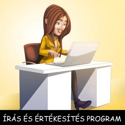 Írás és értékesítés program megrendelés