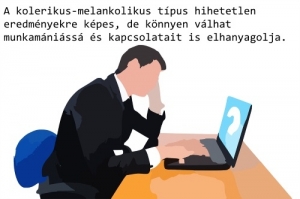 Kolerikus-melankolikus személyiségtípusok