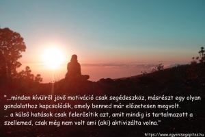Külső motiváció csak segédeszköz