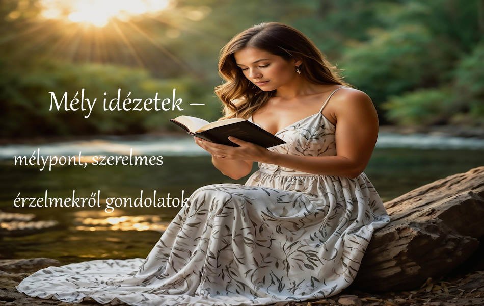 Mély idézetek – mélypont, szerelmes érzelmekről gondolatok