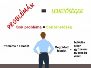 Minél több a probléma, annál több a lehetőség