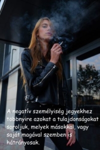 Negatív személyiség jegyek