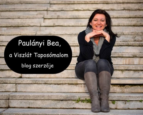 Paulányi Bea, a Viszlát Taposómalom blog szerzője