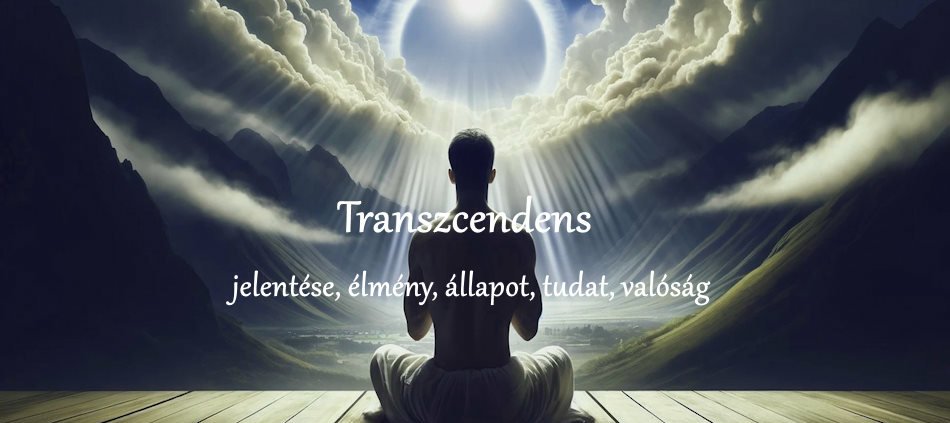 Transzcendens jelentése, élmény, állapot, tudat, valóság