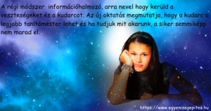 Új iskola, oktatás módszer